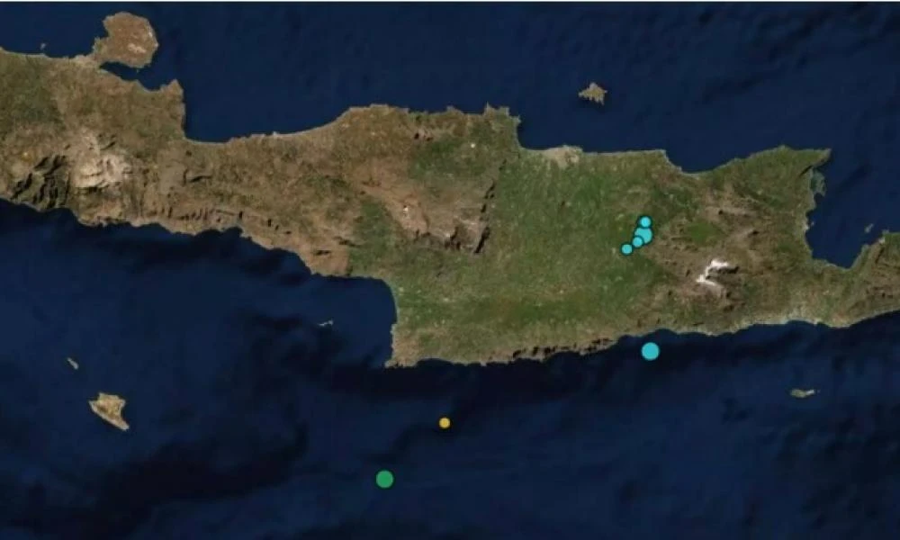 Σεισμός στο Αρκαλοχώρι – Κουνήθηκε όλο το Ηράκλειο